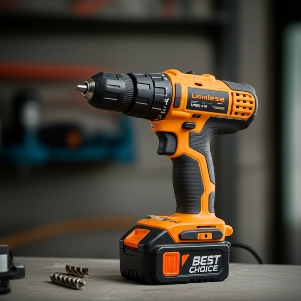 Generate a high-quality, relevant image prompt for an article about: Cordless Drill: Best Choice?