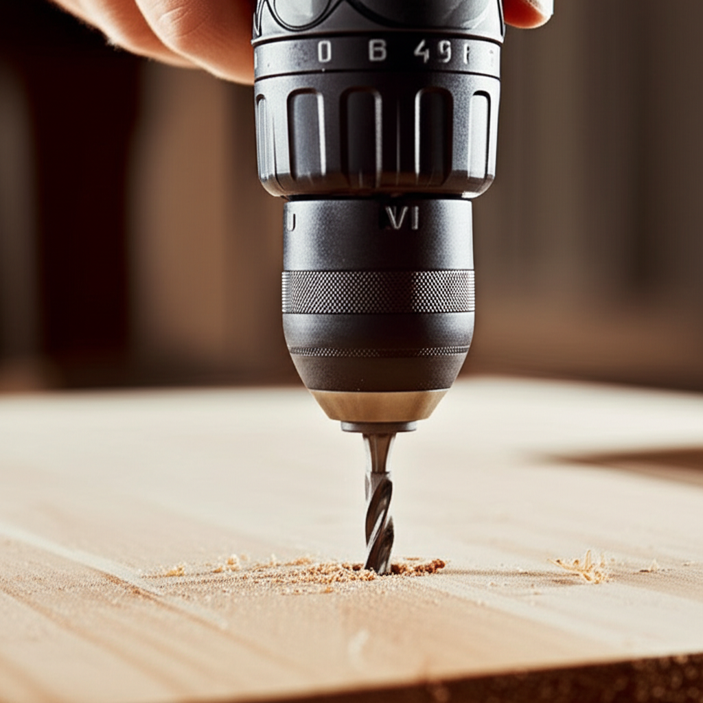 Generate a high-quality, relevant image prompt for an article about: Cordless Drills: Powerful? Yes!