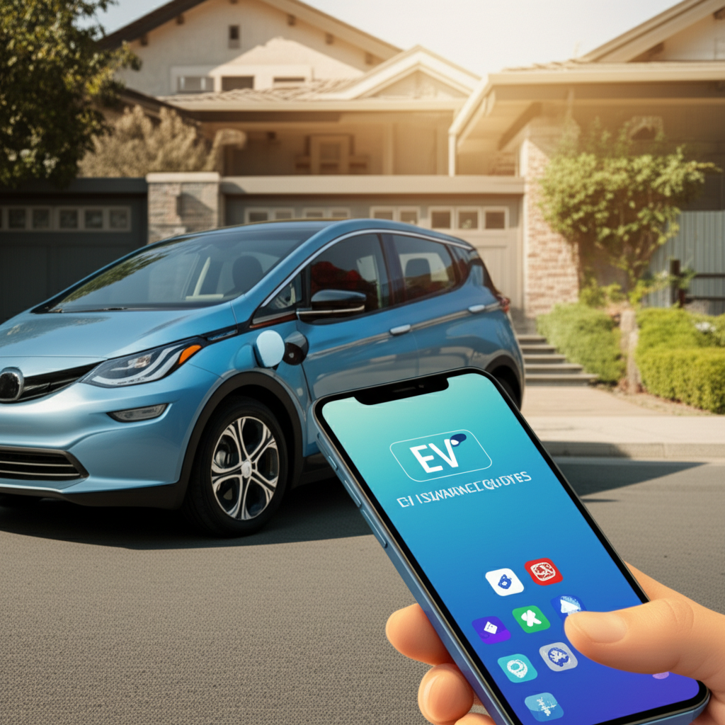 Generate a high-quality, relevant image prompt for an article about: How Much is EV Car Insurance? B