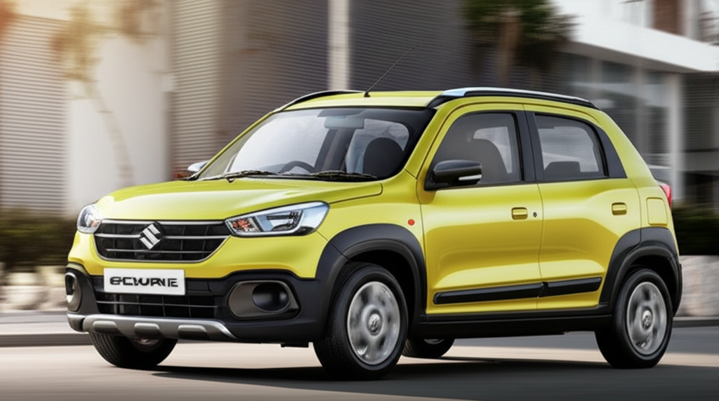 Generate a high-quality, relevant image prompt for an article about: Maruti EV Cars: Stunning & Affo