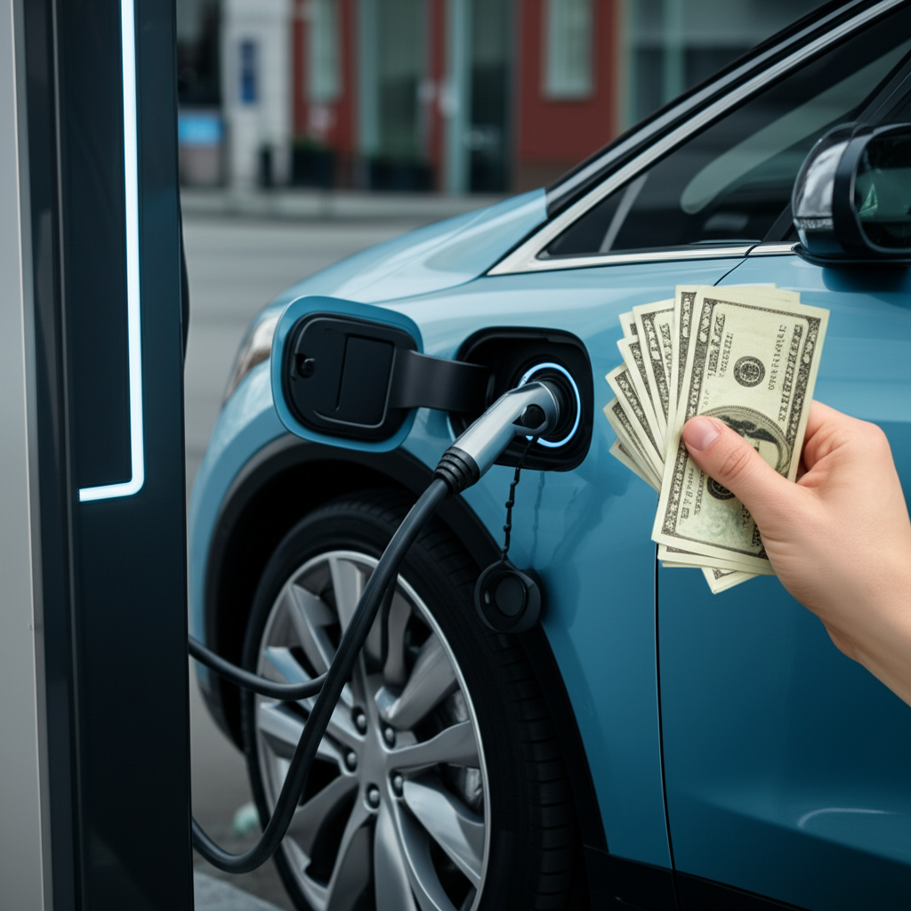Generate a high-quality, relevant image prompt for an article about: Are EV Cars Worth It? Amazing S
