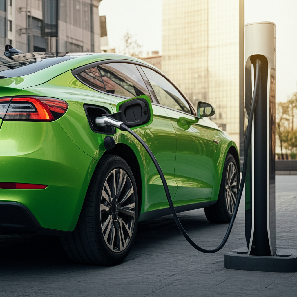 Generate a high-quality, relevant image prompt for an article about: Is EV Car Worth Buying? Best Gu