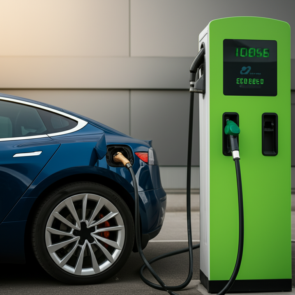 Generate a high-quality, relevant image prompt for an article about: Is EV Car Worth It? Stunning Sa
