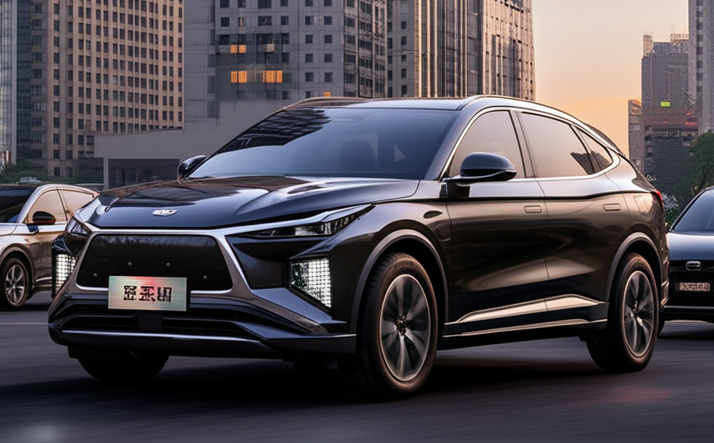 Generate a high-quality, relevant image prompt for an article about: Chinese EV Cars: Affordable & S
