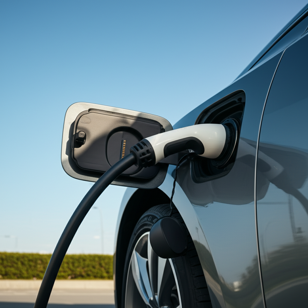 Generate a high-quality, relevant image prompt for an article about: EV Cars Cause Cancer? Unlikely.