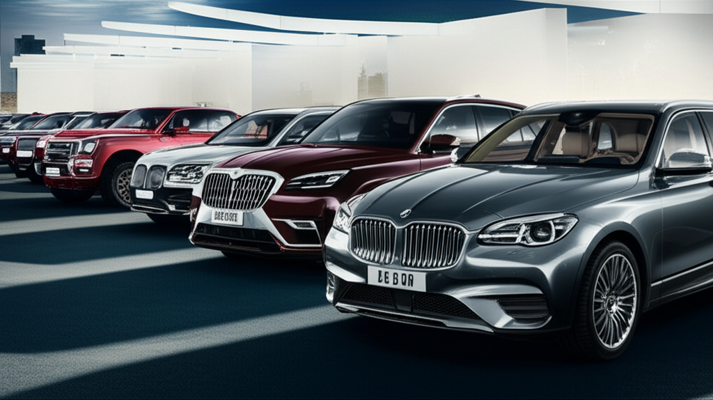 Generate a high-quality, relevant image prompt for an article about: Luxury SUV Brands: The Best You