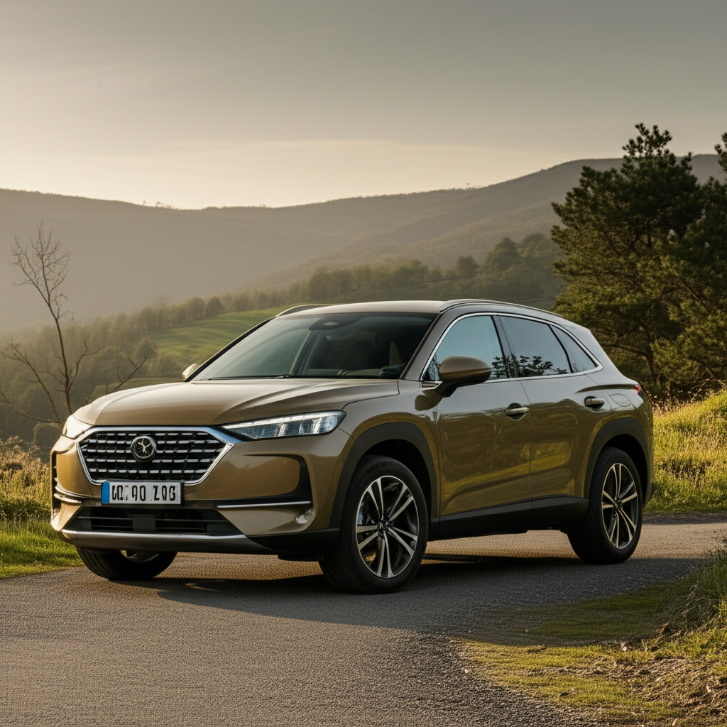Generate a high-quality, relevant image prompt for an article about: What Small Luxury SUV Should I