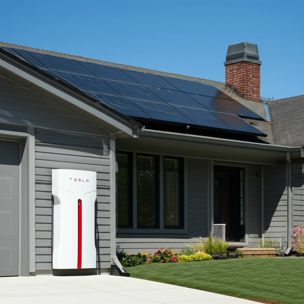 Generate a high-quality, relevant image prompt for an article about: How Much Does Tesla Powerwall C