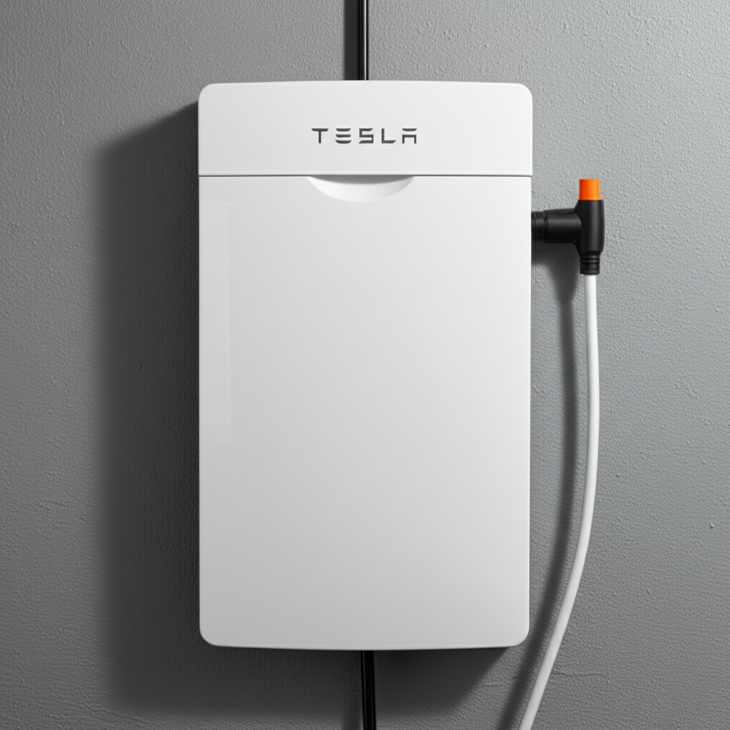 Generate a high-quality, relevant image prompt for an article about: How Many kWh Does a Tesla Power