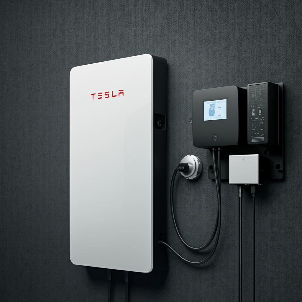 Generate a high-quality, relevant image prompt for an article about: Does Tesla Powerwall Include In