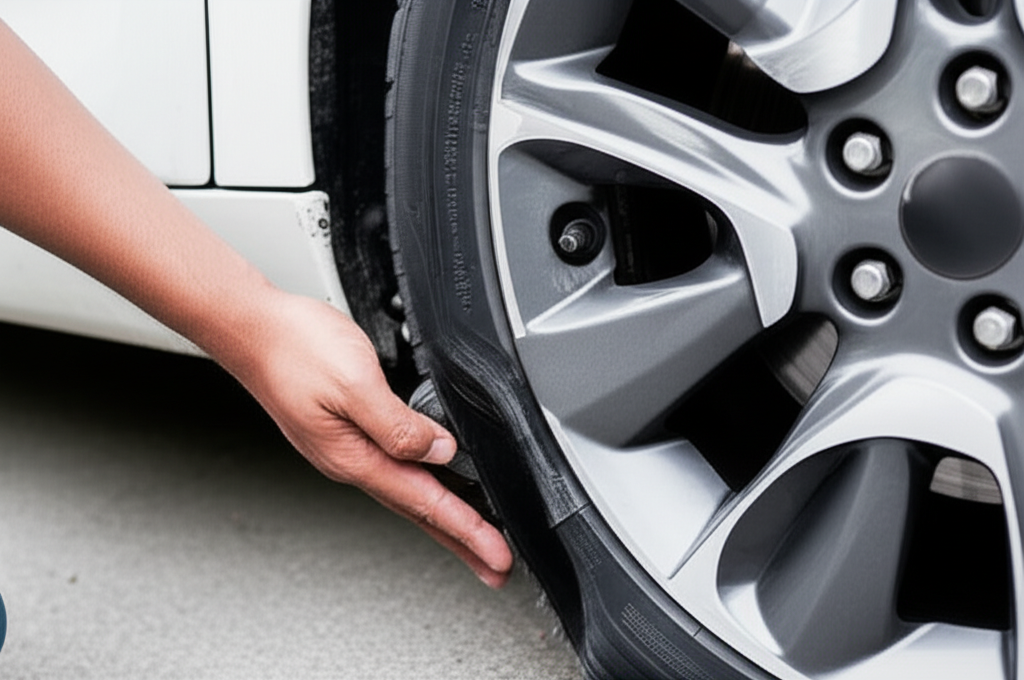 Generate a high-quality, relevant image prompt for an article about: How Much Does Flat Tire Repair