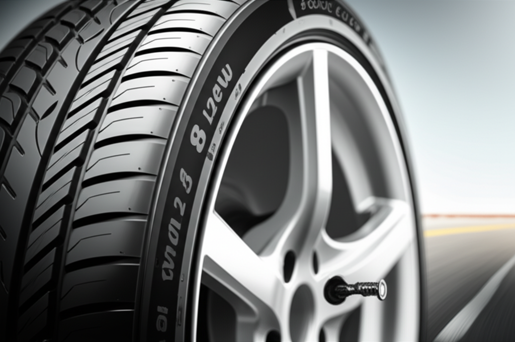 Generate a high-quality, relevant image prompt for an article about: Proven: Drive On Run Flat Tires