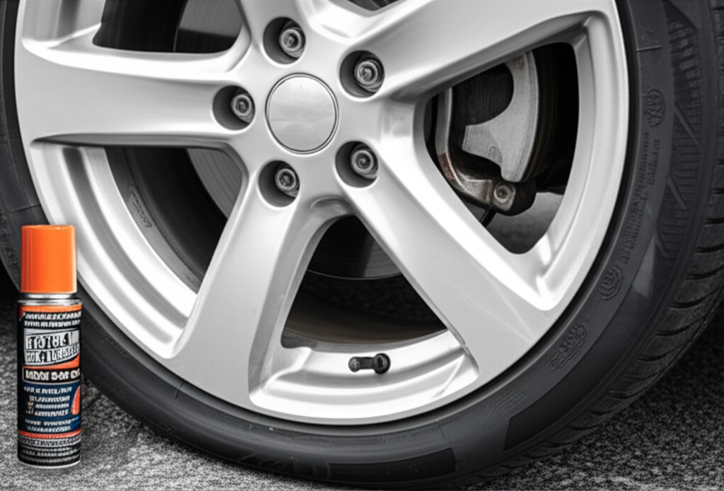 Generate a high-quality, relevant image prompt for an article about: Does Fix a Flat Work on Run-Fla