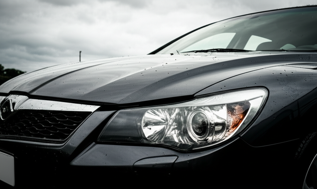 Generate a high-quality, relevant image prompt for an article about: Should I Wash My Car Before It