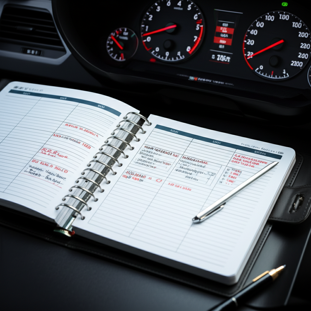 Generate a high-quality, relevant image prompt for an article about: Essential Car Maintenance Sched