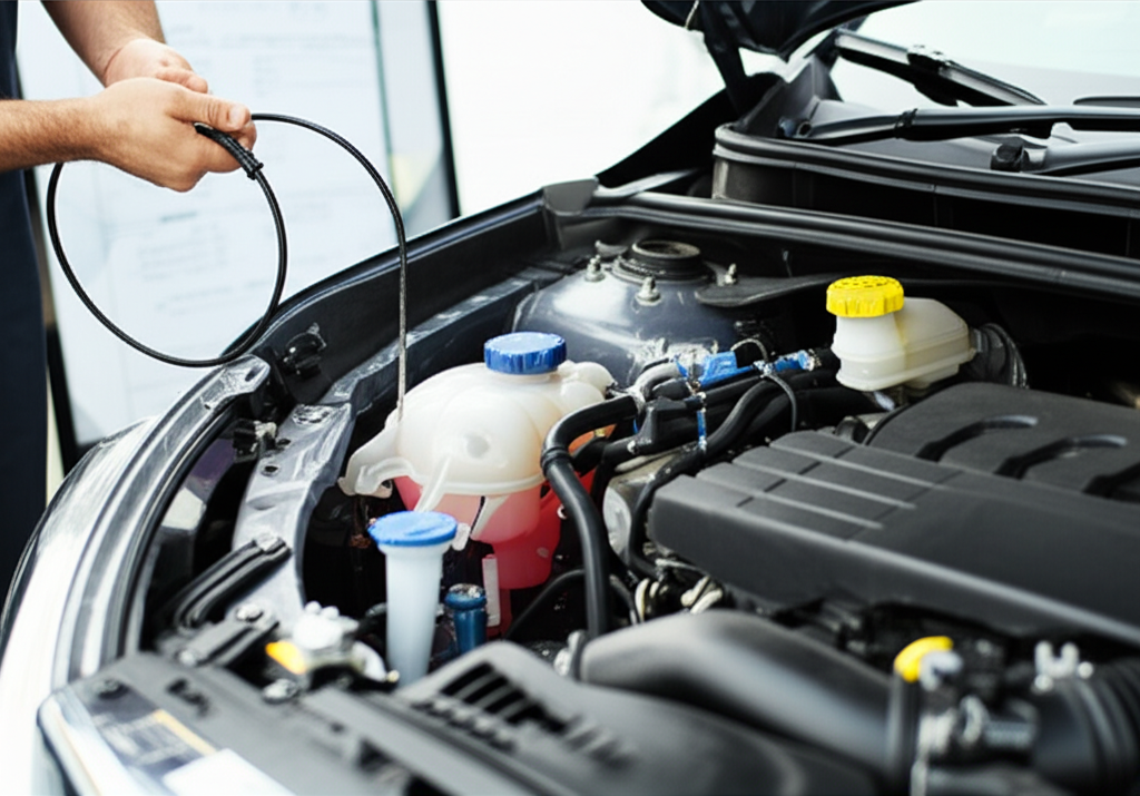 Generate a high-quality, relevant image prompt for an article about: Essential Car Maintenance: How