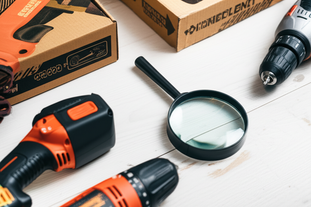 Generate a high-quality, relevant image prompt for an article about: Are Power Tools on AliExpress L