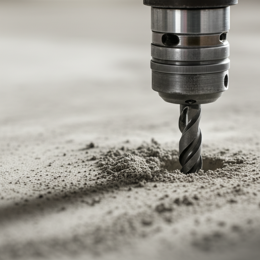 Generate a high-quality, relevant image prompt for an article about: Concrete Drilling: Proven & Eff