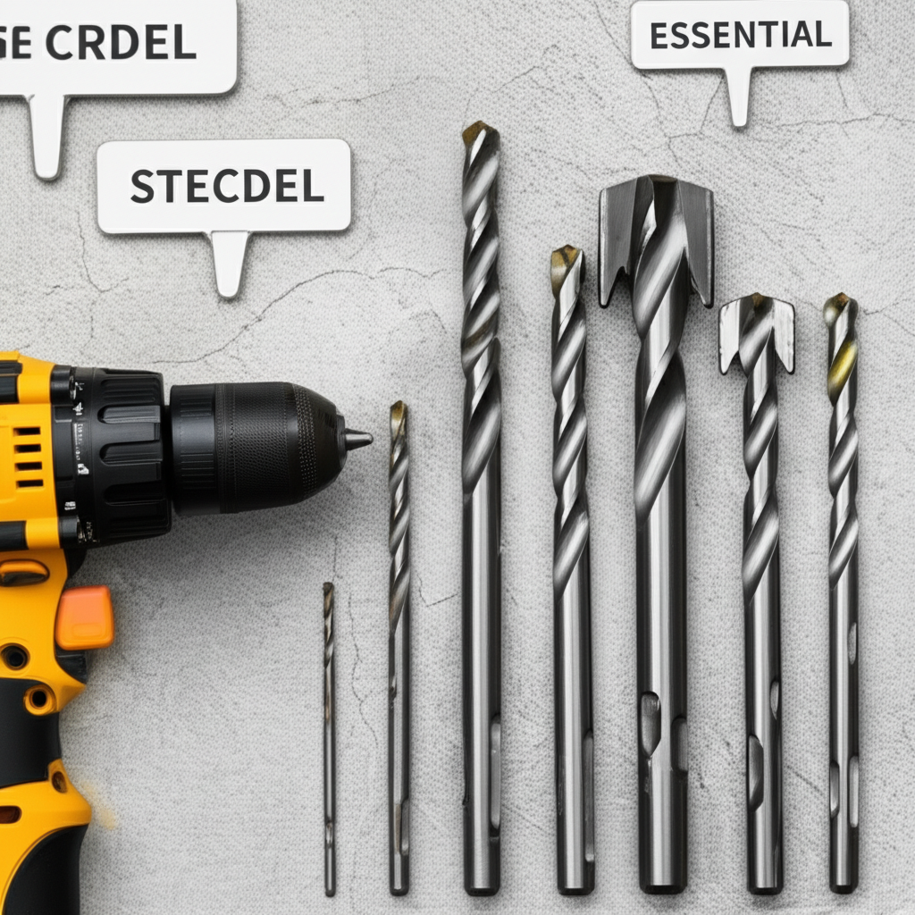 Generate a high-quality, relevant image prompt for an article about: Best Concrete Drill: Your Essen