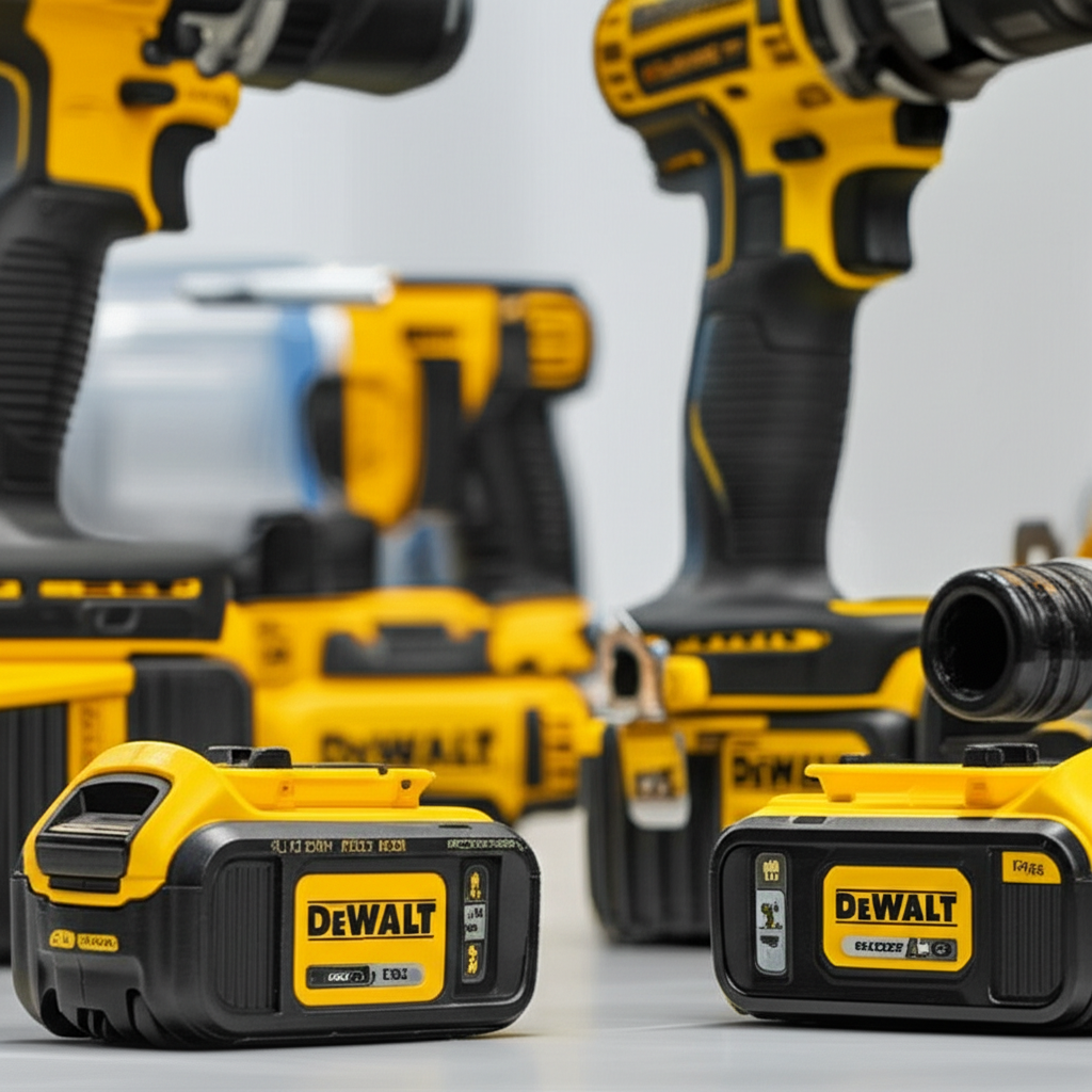 Generate a high-quality, relevant image prompt for an article about: What Does Dewalt XR Mean? Essen