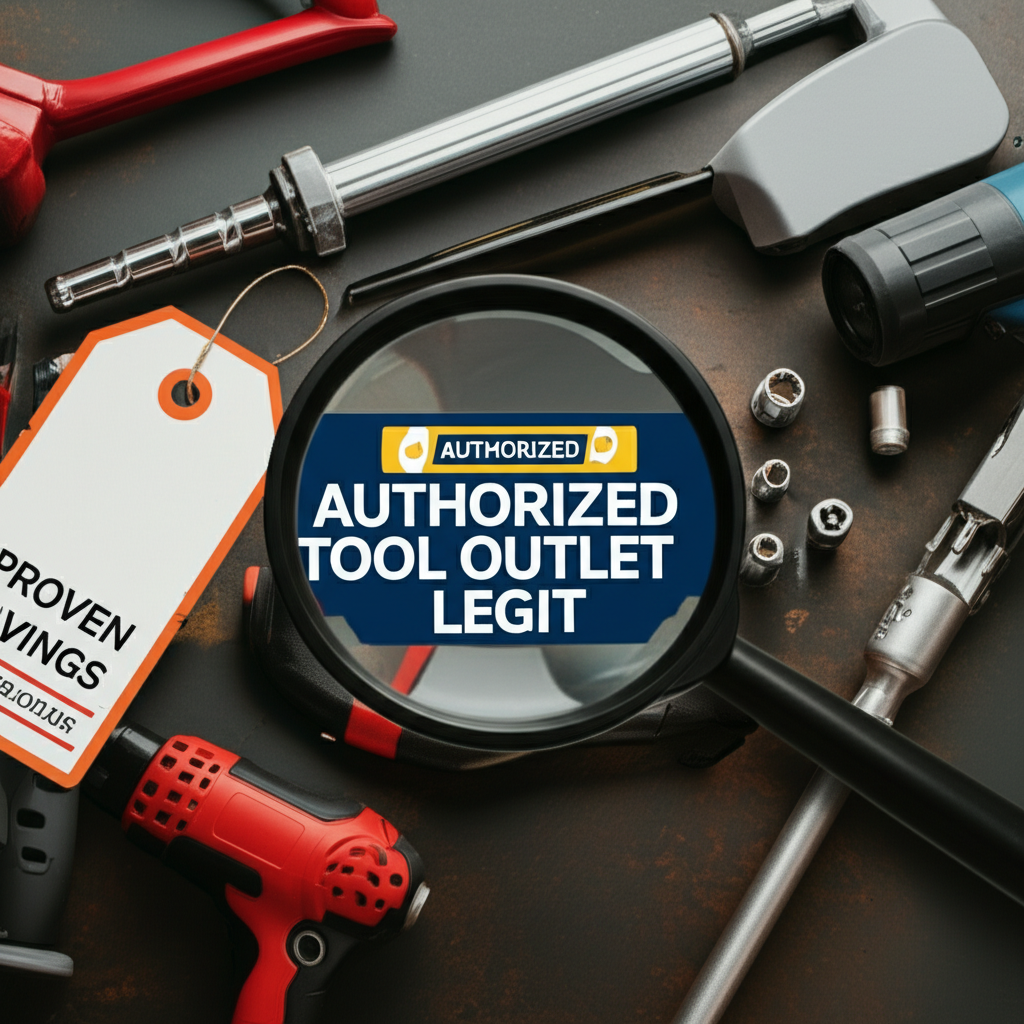 Generate a high-quality, relevant image prompt for an article about: Is Authorized Tool Outlet Legit