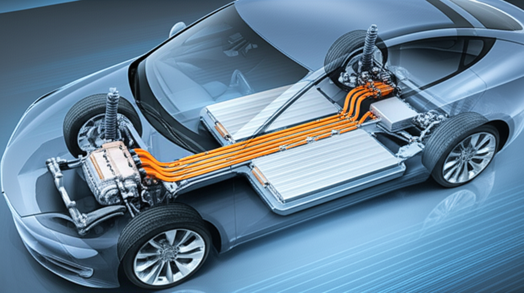 Generate a high-quality, relevant image prompt for an article about: Electric Vehicles: Stunning How