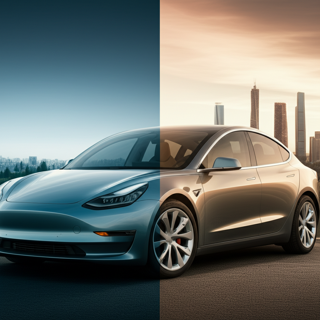 Generate a high-quality, relevant image prompt for an article about: Are EVs Bad? Essential Truths R