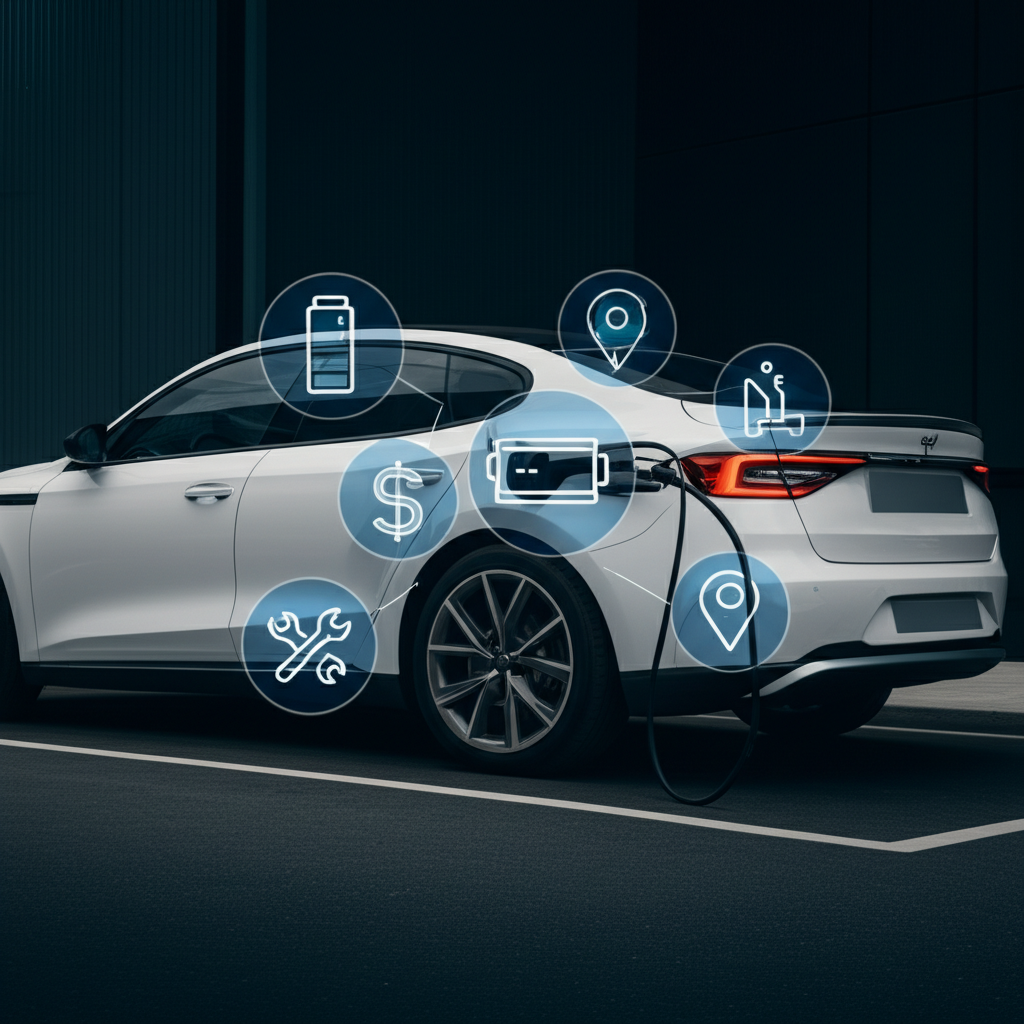 Generate a high-quality, relevant image prompt for an article about: Why EVs Aren’t Selling: Proven