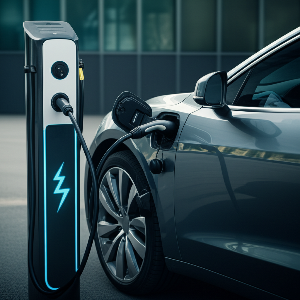 Generate a high-quality, relevant image prompt for an article about: Proven EV Charging: Essential G