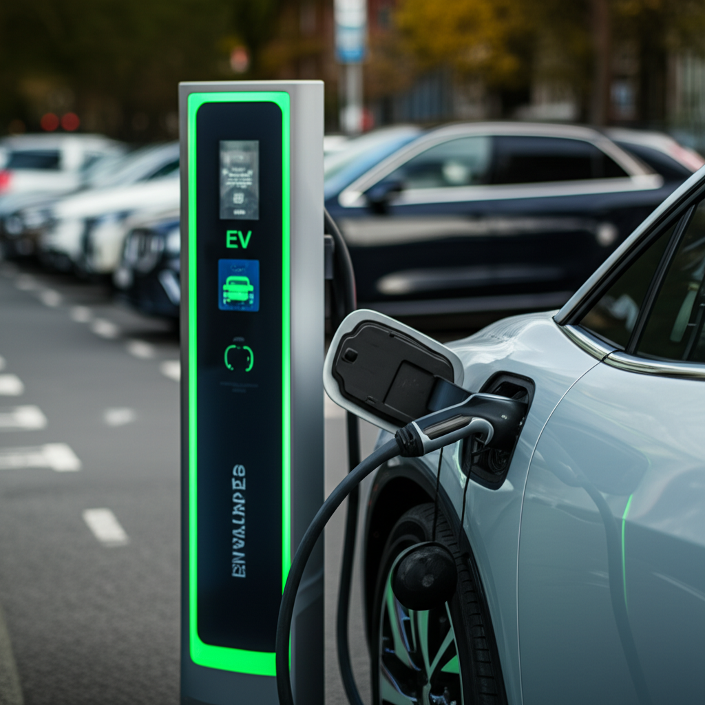 Generate a high-quality, relevant image prompt for an article about: Is There Electric Vehicle Manda