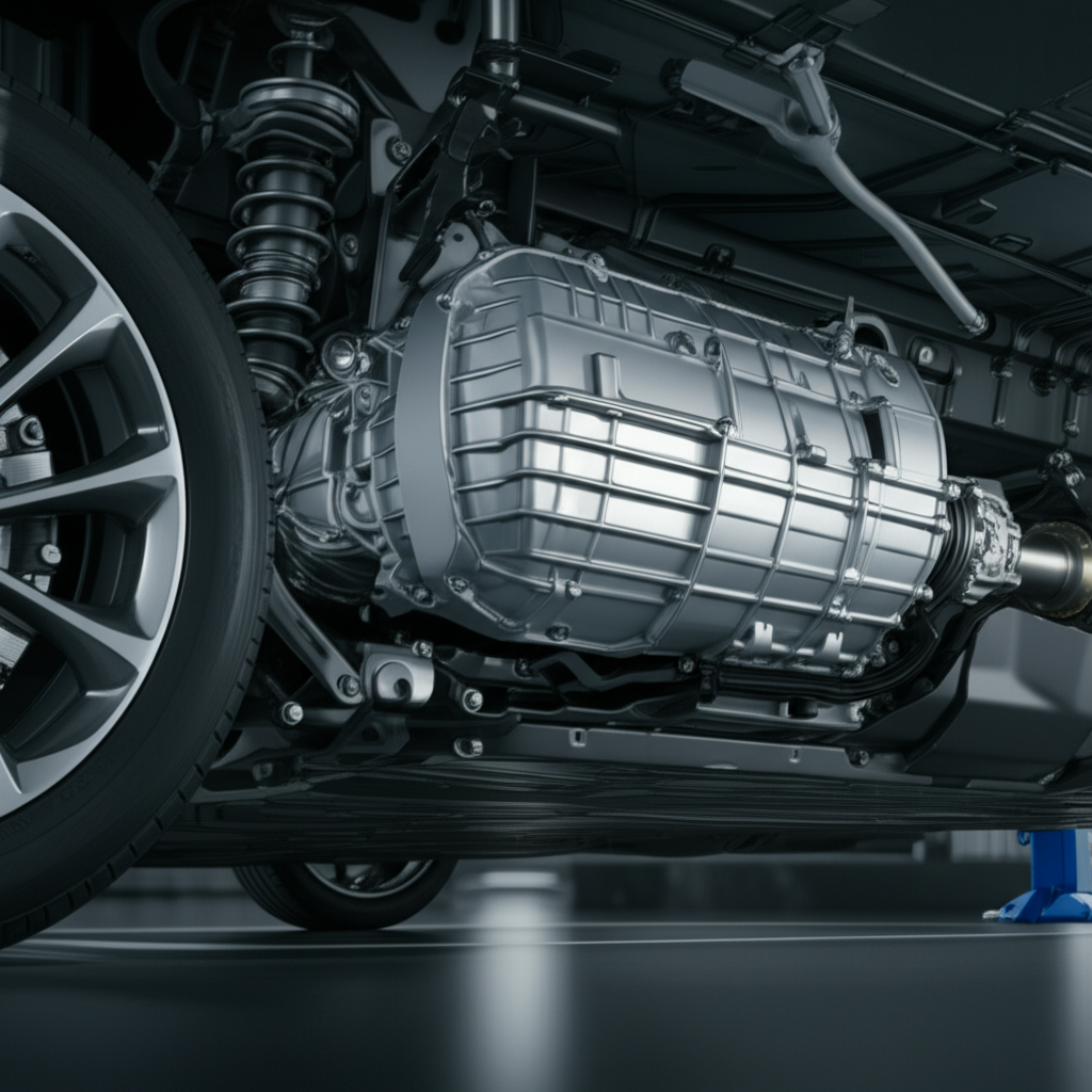 Generate a high-quality, relevant image prompt for an article about: Do Electric Vehicles Have a Tra