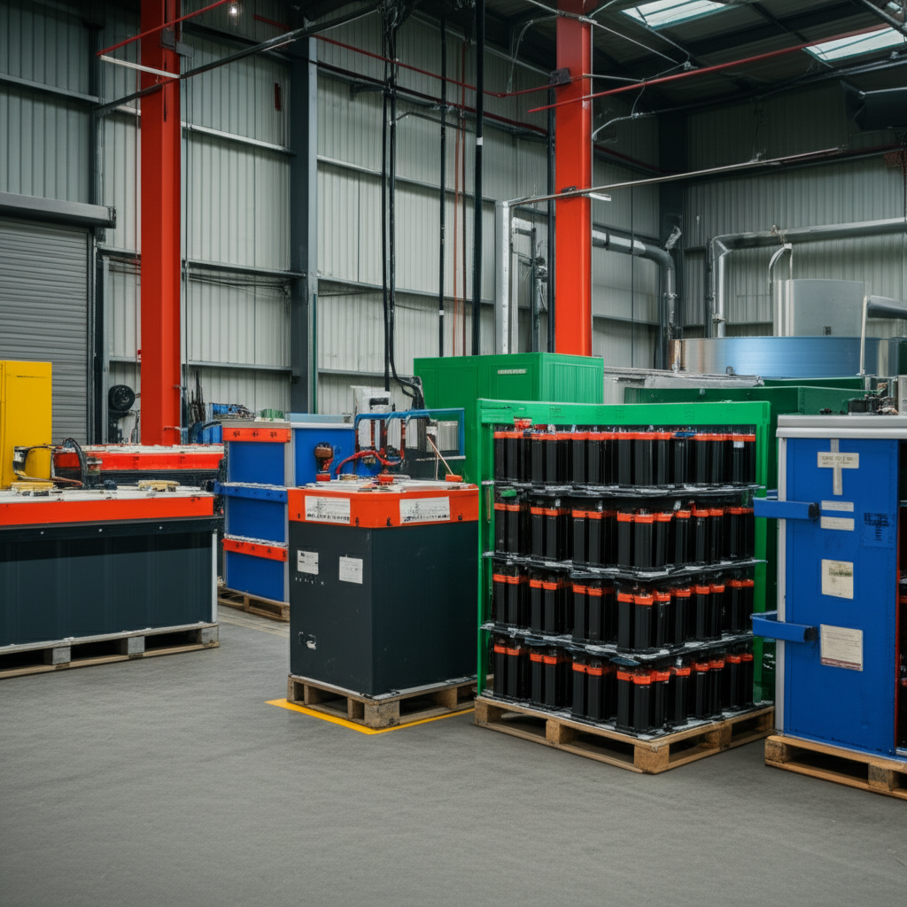 Generate a high-quality, relevant image prompt for an article about: EV Battery Disposal: Proven, Sa